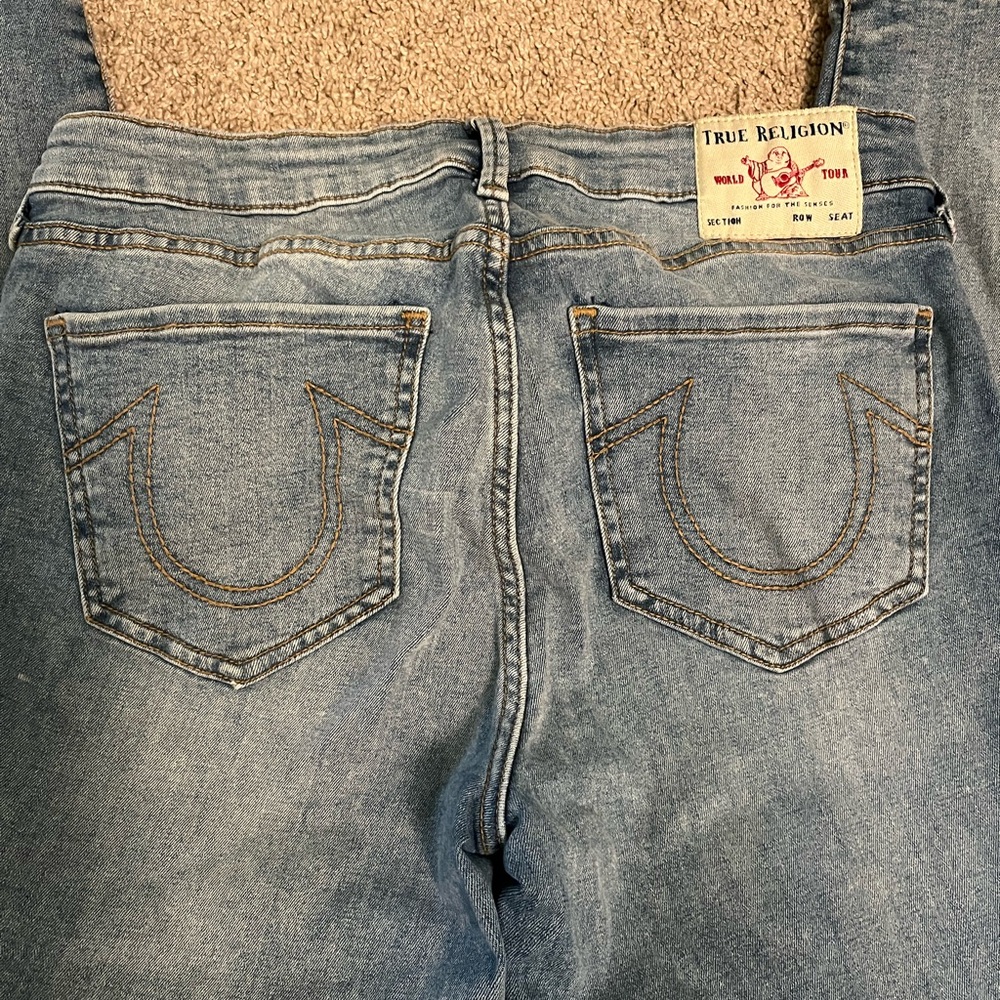 True Religion size 32 Classic Blue Denim Jeans - Picture 1 of 5